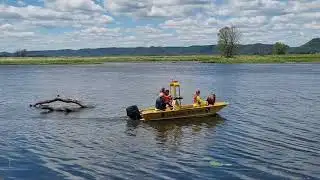 La Crosse Dive Unit K9 Mississippi rescue simulation