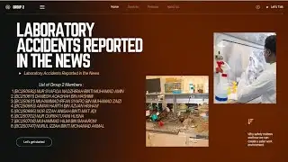 Laboratory Accidents Reported in the News : SCL Group 2 CHY3003