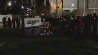 Lafayette demonstrators gather in freezing temps to protest LPSO agreement with ICE