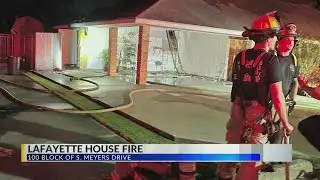 Lafayette home sustains moderate fire damage, residents safe