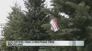 Lafayette offers free Christmas tree recycling for residents
