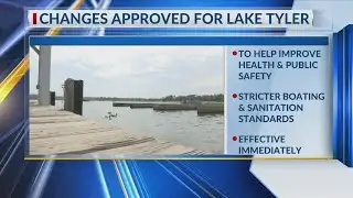 Lake Tyler set for upgrades after city council approved
