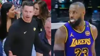 🔴LAKERS COACH JJ REDICK SNAPS AND CURSES OUT LEBRON JAMES!