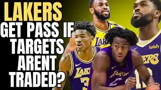 LAKERS GET A PASS IF TRADE TARGETS ARENT TRADED?