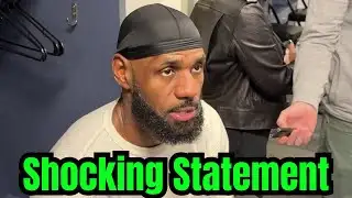 Lakers’ LeBron James Makes SHOCKING STATEMENT on Quiting after Victory vs Nets