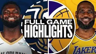 Lakers vs Pelicans | LeBron James Makes History with 50K Points