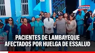 🔴🔵 Lambayeque: Patients affected by EsSalud strike
