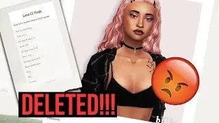 LANA CC FINDS WILL BE DELETED!!!!! (NOT CLICKBAIT)// THE SIMS 4 NEWS