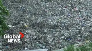 Landfill collapse in Philippines kills 4, dozens missing