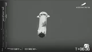 LANDING! Blue Origin lands New Shepard after launching 6 Astronauts
