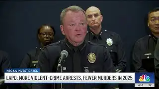 LAPD reports fewer murders in 2025