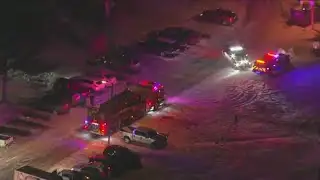 Large emergency response at Parker Road apartment complex