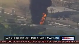 Large fire breaks out at Arkema plant