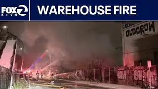 Large fire breaks out in Berkeley warehouse