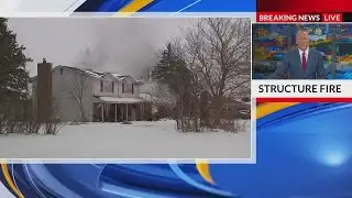 Large fire catches at a Yoder home WANE 15 at 6