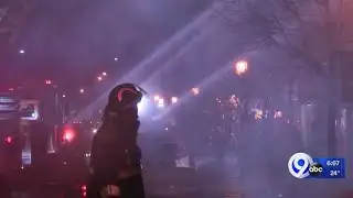 Large fire damages multiple buildings in Boonville