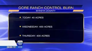 Large prescribed burn will send smoke over Shasta County