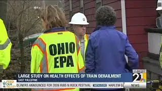 Large study on health effects of train derailment