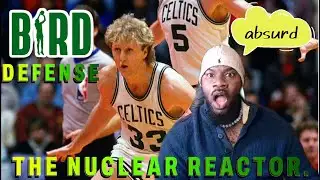 🔥 🔥 🔥  LARRY BIRD INTENSE DEFENSE REACTION