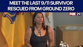 Last 9/11 survivor rescued from Ground Zero shares powerful testimony