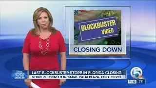 Last Blockbuster store in Florida closing