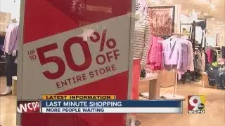 Last minute shopping across the Tri-State