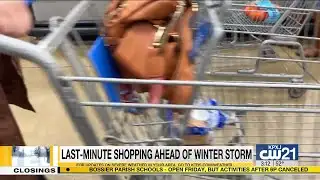 Last Minute Shopping