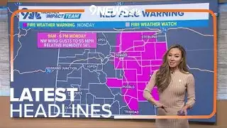 Latest Headlines | Red Flag Warning for much of eastern Colorado