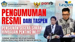 LATEST UPDATE ON TASPEN ANNOUNCEMENT FEBRUARY 2026!!