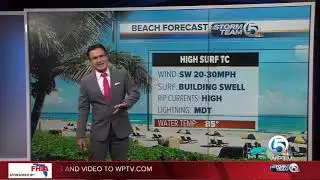 Latest Weather Forecast 10 p.m.  Tuesday