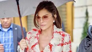 🔥Lauren Sánchez Bezos’s Bold Paris Fashion Week Red Suit!🇫🇷🔥