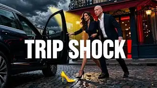 Lauren Sanchez Trips Walking Into Dinner With Jeff Bezos, Video Shows