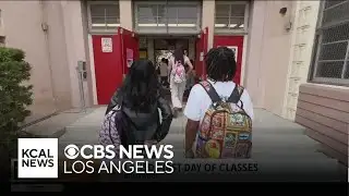 LAUSD students are back-to-school on Thursday