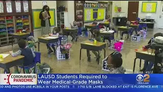 LAUSD To Require Surgical-Grade Masks For Students Beginning Monday
