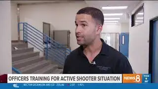 Law Enforcement Active Shooter Training (news interview)