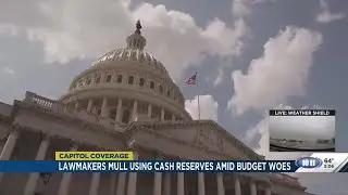 Lawmakers mull using cash reserves amid budget woes