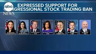 Lawmakers push for congressional stock trading ban