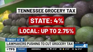 Lawmakers pushing to cut grocery tax