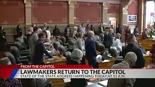 Lawmakers return to the Capitol