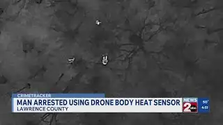Lawrence County deputies use drone to find wanted man
