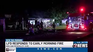 Lawton home damaged by fire