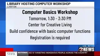 Lawton Public Library offers computer basics workshop