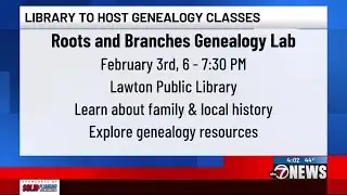 Lawton Public Library to host multiple workshops exploring genealogy