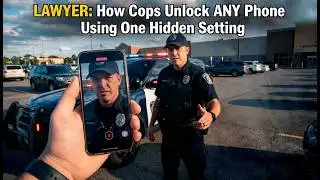 LAWYER: How Cops Unlock ANY Phone Using One Hidden Setting | Traffic LAWS
