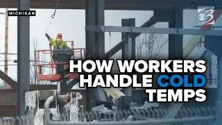 Layer up: Construction workers spill secrets to keeping warm in cold temps, high winds