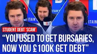 LBC callers react to the student debt 