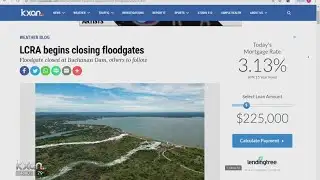 LCRA begins closing floodgates
