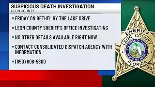 LCSO investigating suspicious death