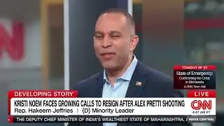 Leader Jeffries on CNN News Central