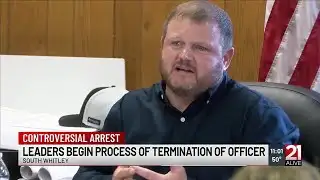 Leaders in South Whitley begin termination process of officer involved in controversial arrest
